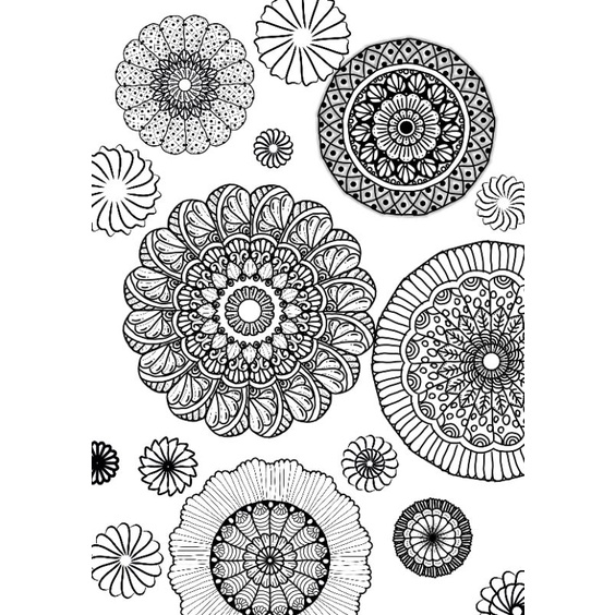 

MEWARNAI MANDALA FULL PAPPER A4