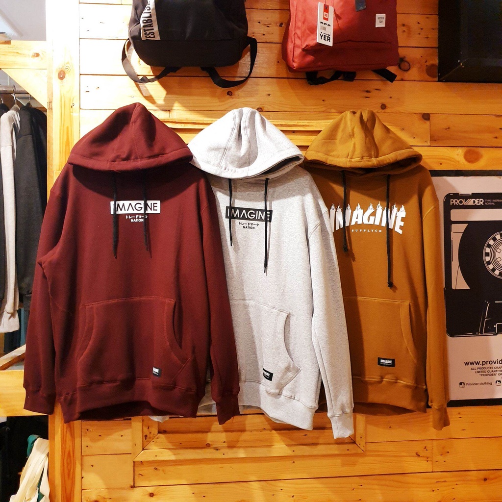 HOODIE PRIA IMAGINE ORIGINAL BRAND - JAKET IMAGINE ORIGINAL DISTRO