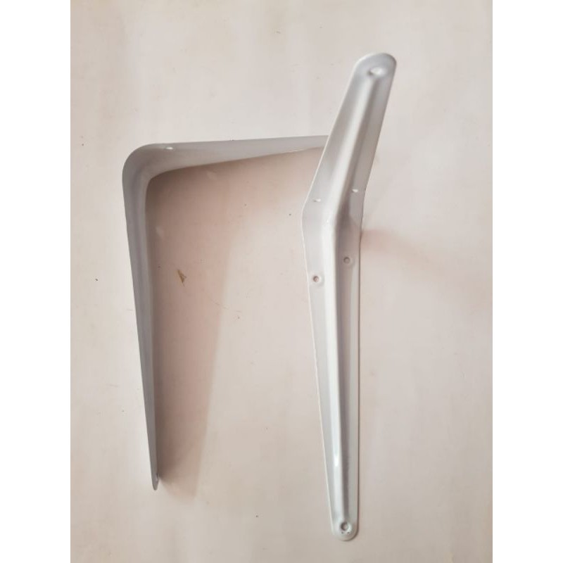 ( 2 PCS ) SIKU BESI L 5&quot; x 6&quot; / SHELF BRACKET / SIKU RAK PUTIH