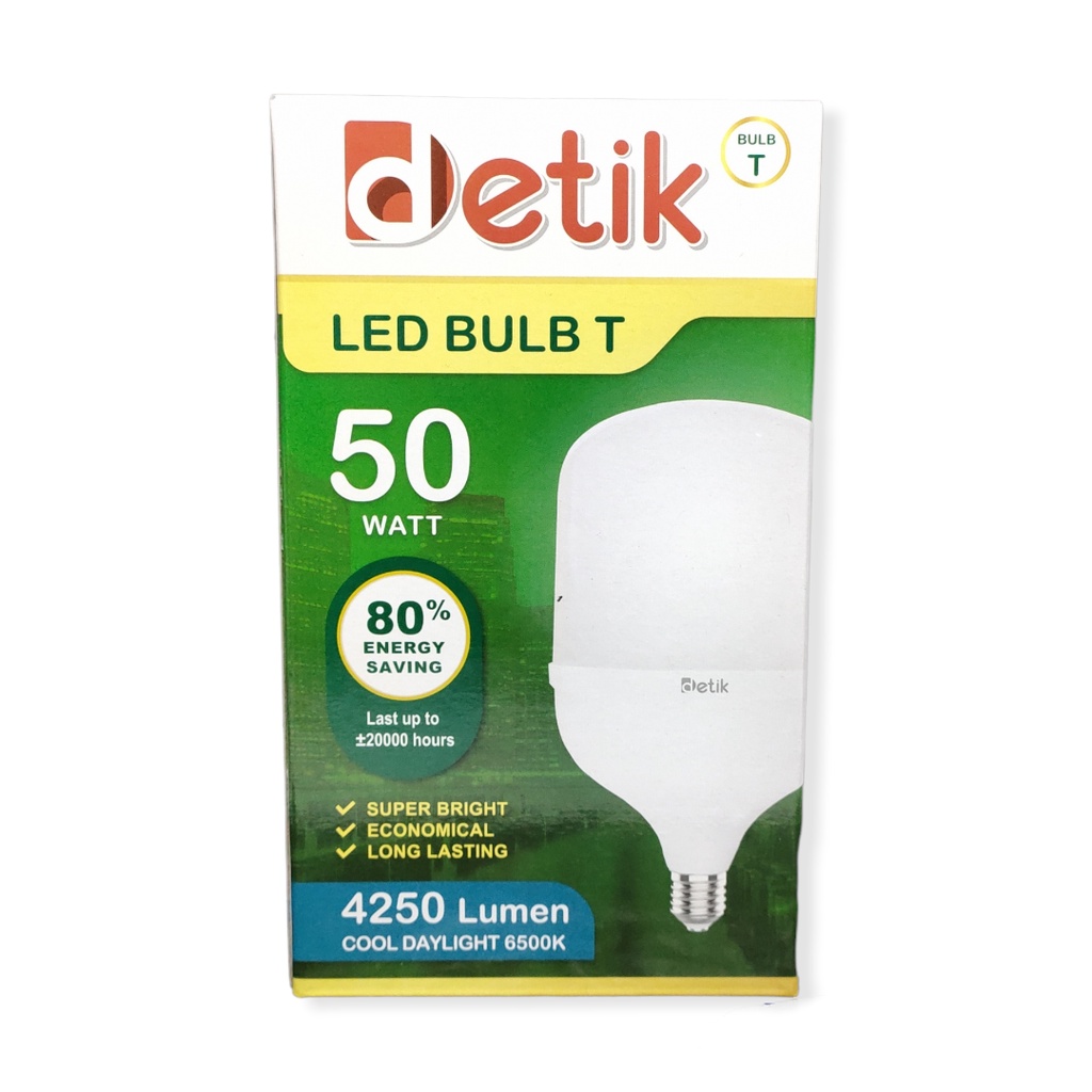 DETIK Lampu LED Capsule 50 Watt - Cahaya Putih (Garansi 1 Tahun)