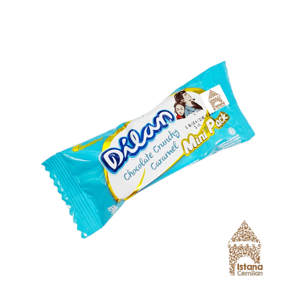 Dilan MINI Chocolate Crunchy Caramel Cokelat 9,5 Gram SATUAN