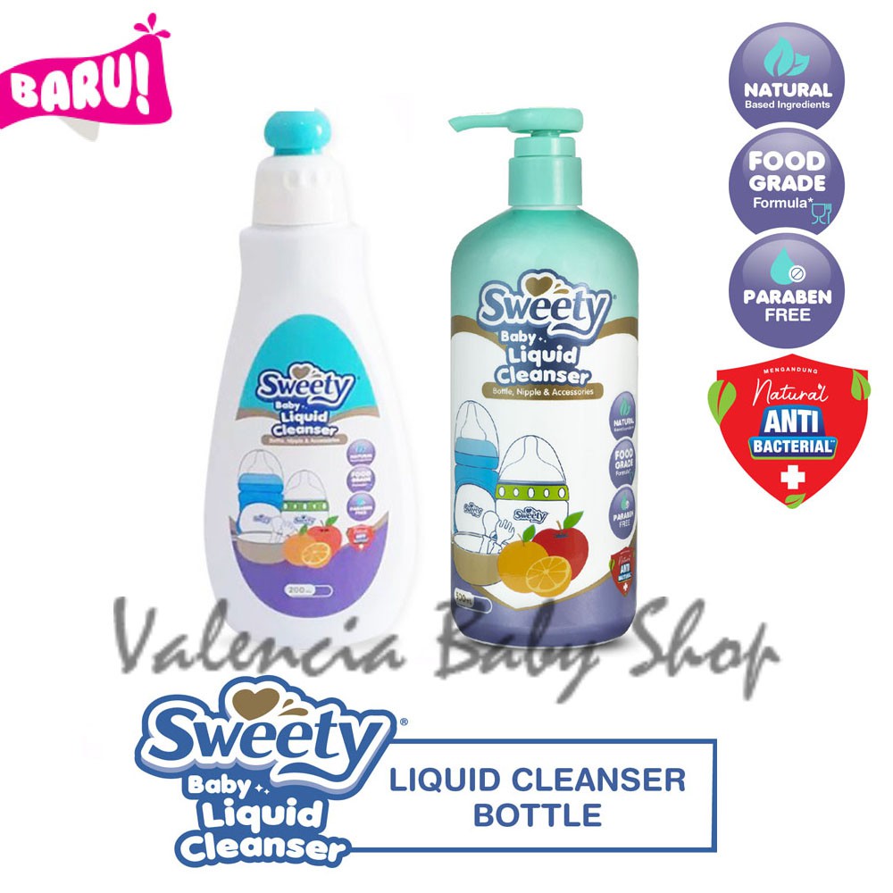 Sweety Baby Liquid Cleanser 200mL / 500mL