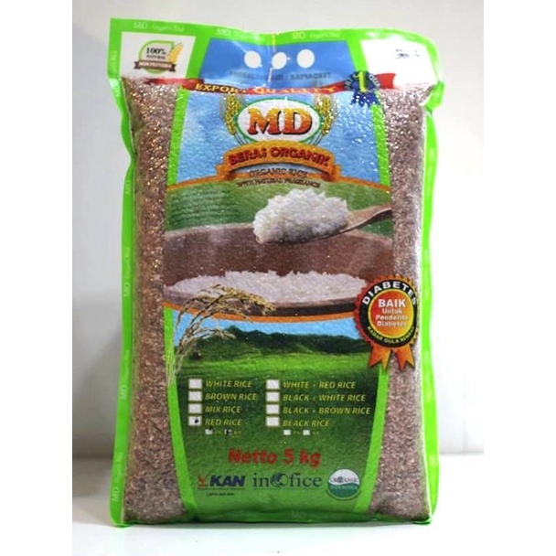 

Beras Organik MD Red Kupas Kulit 5 KG