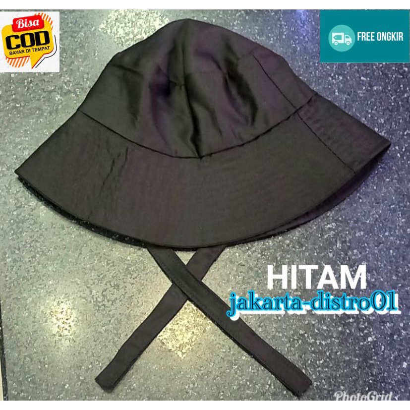 FREE ONGKIR - TOPI BUCKET HAT WIDE SELEBGRAM/BUCKET WANITA IMPORT TERBARU KEKINIAN