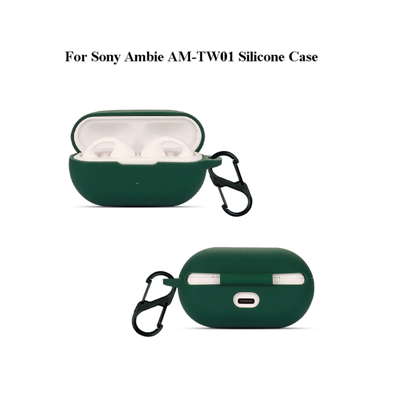 Btsg Untuk SonyAmbie AM TW01 Shockproof Wireless Headphone Sleeve Perumahan Tahan Benturan Anti-Debu Dicuci Cover