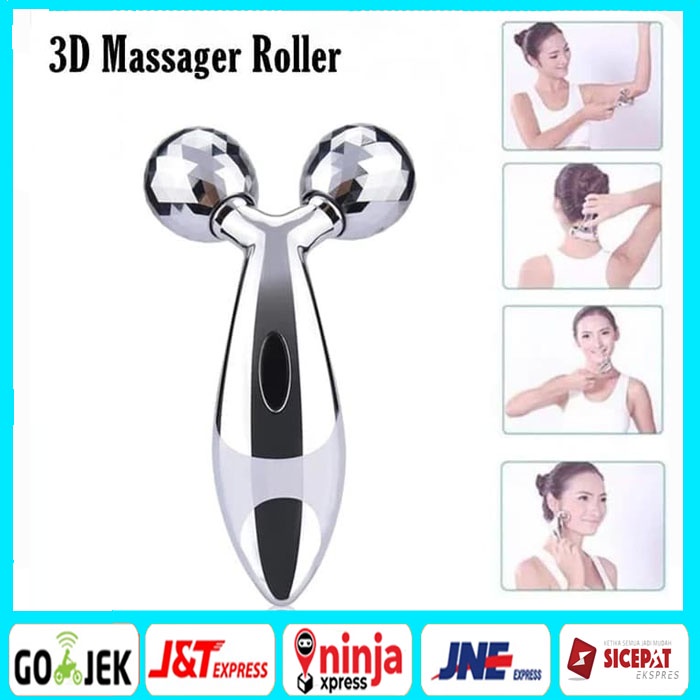 ALAT PIJAT MUKA WAJAH KULIT 3D MASSAGER ROLLER MASSAGE FACIAL PENGENCANG RELAKSASI TERAPI