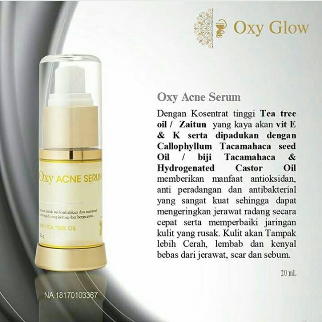 oxyglow serum acne oxy glow original