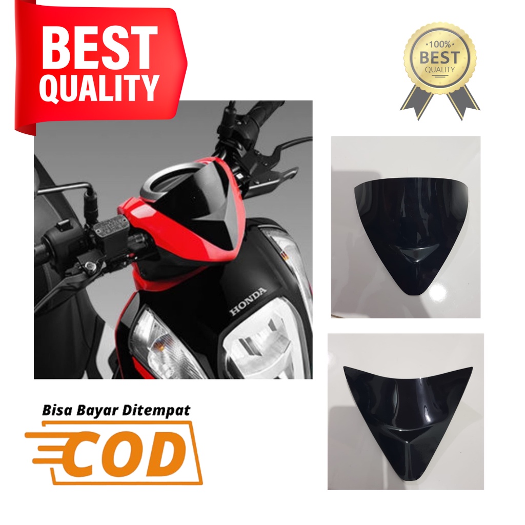 Visor Honda Genio Windshield Honda Genio 2019 2020 2021 2022 - Hitam