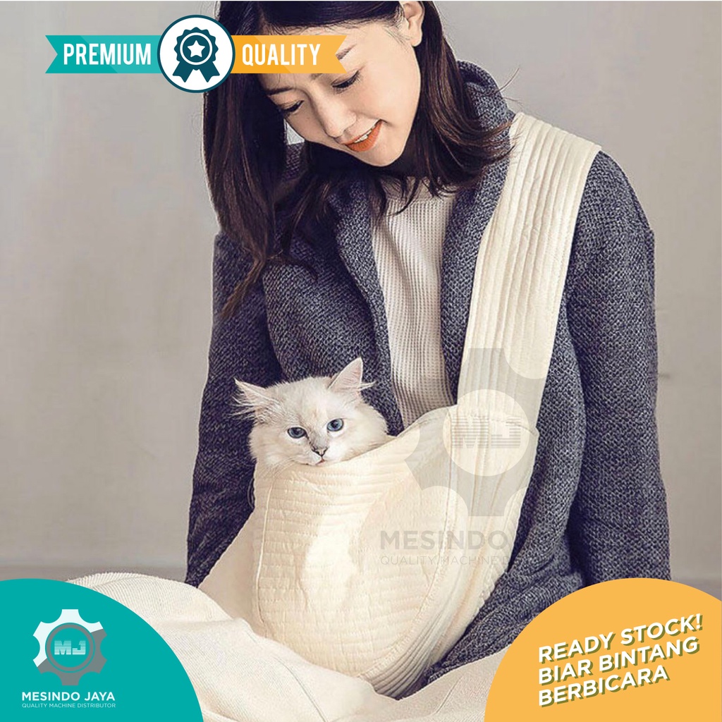 Tas Gendong Hewan Anjing Kucing SLING BAG PET Dog Cat Carrier Canvas!