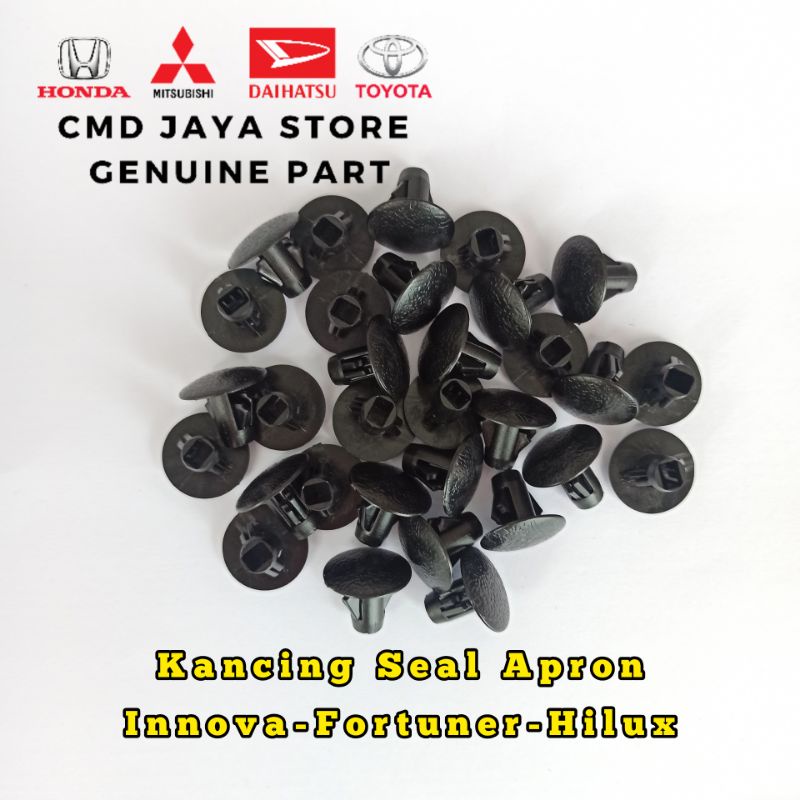 Kancing Klip Seal Apron Seal Liner Innova Fortuner Hilux Murah Satuan