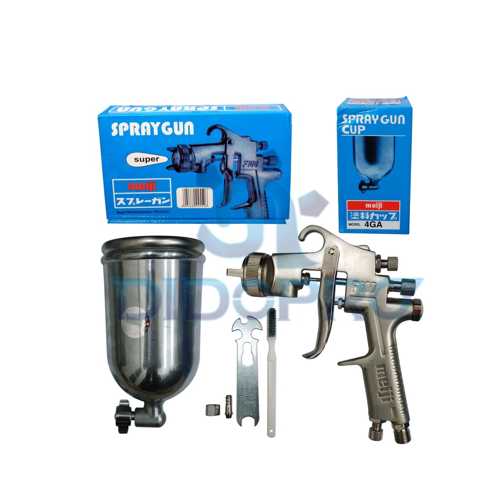 Spray Gun F-100 F100G Tabung Atas Semprotan Cat/ Spray Gun Meiji F100 F 100 Tabung Atas Super Taiwan