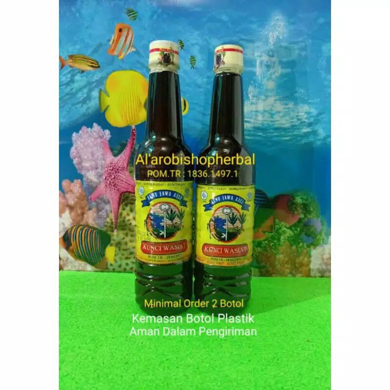 JAMU cap KUNCI WASIAT asli ORIGINAL 600ml
