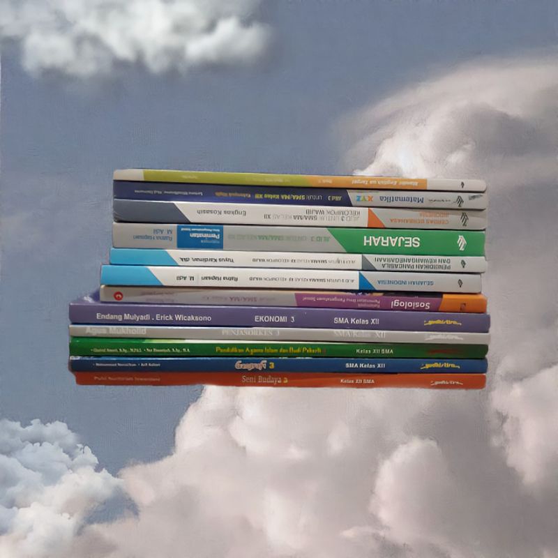 (preloved) buku pelajaran SMA/MA kelas 12 jurusan IPS