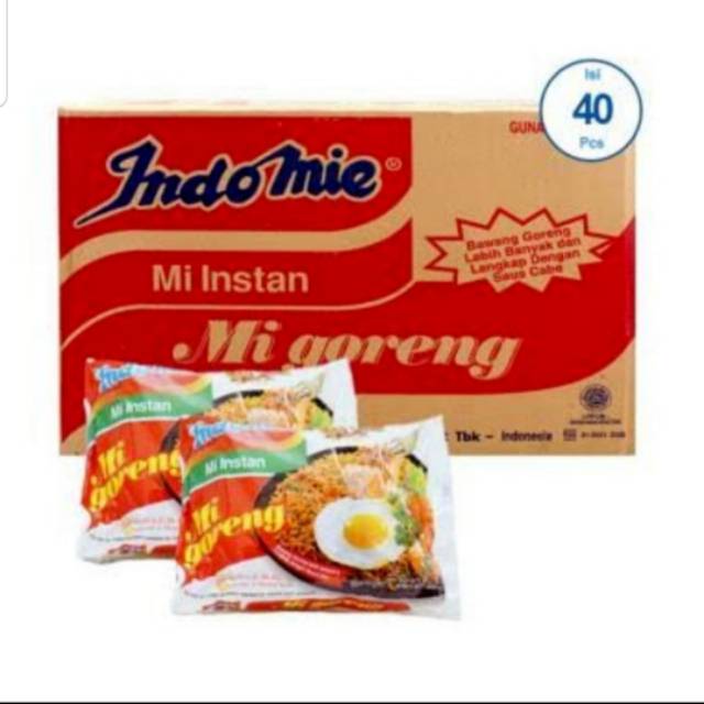 Indomie Goreng 85Gr Isi 40 Pcs (Khusus Gojek Surabaya) / Toko Makmur Online