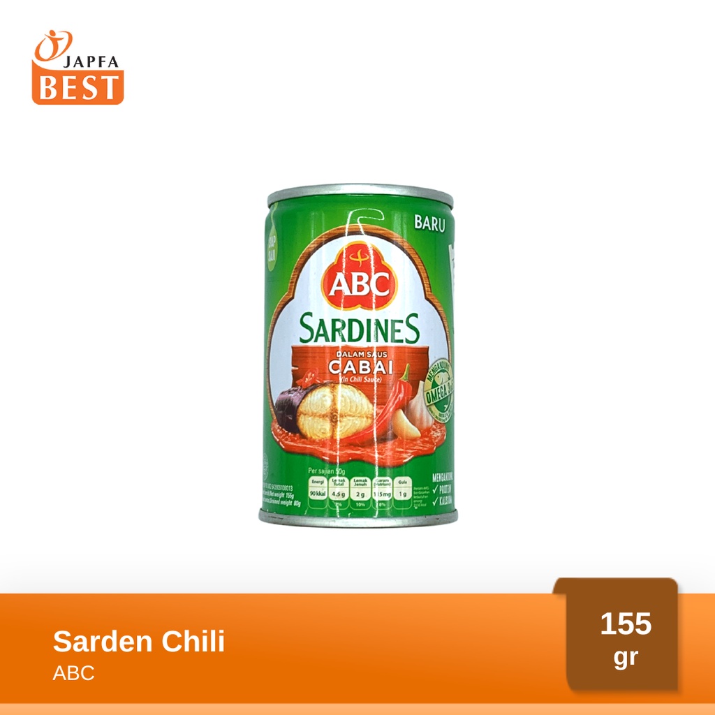 ABC Sarden Saus Cabai 155gr