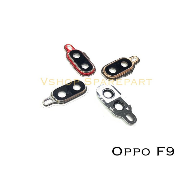 Lensa Kamera Kaca Kamera Belakang Oppo F9 with Ring