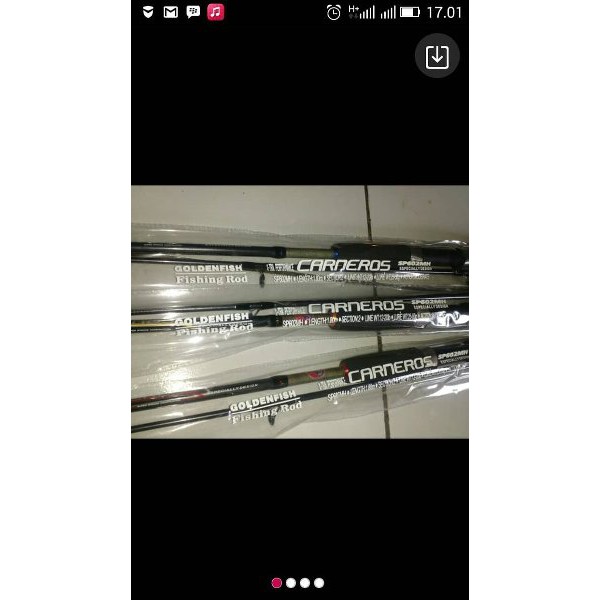 BEST Joran Golden Fish Carneros 210cm bahan Carbon