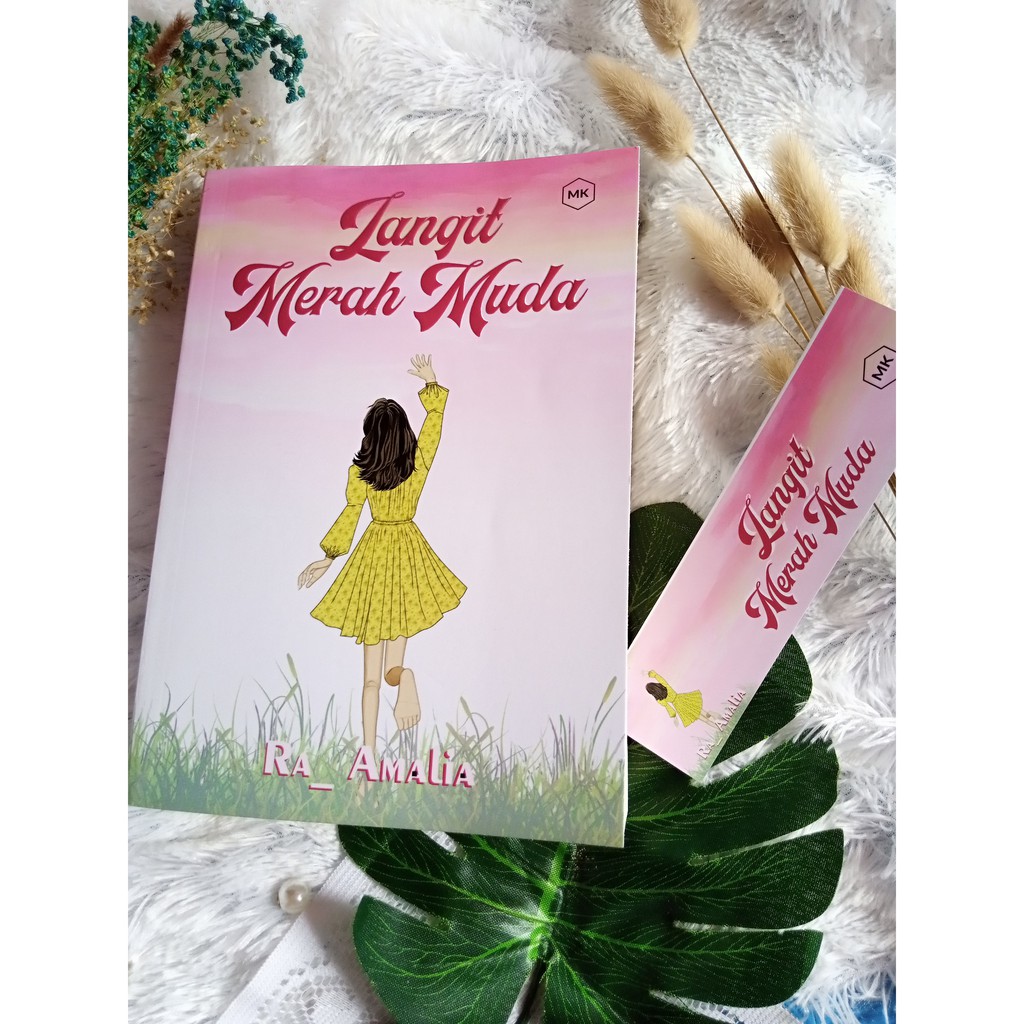 Novel Langit merah muda by Ra amalia preloved