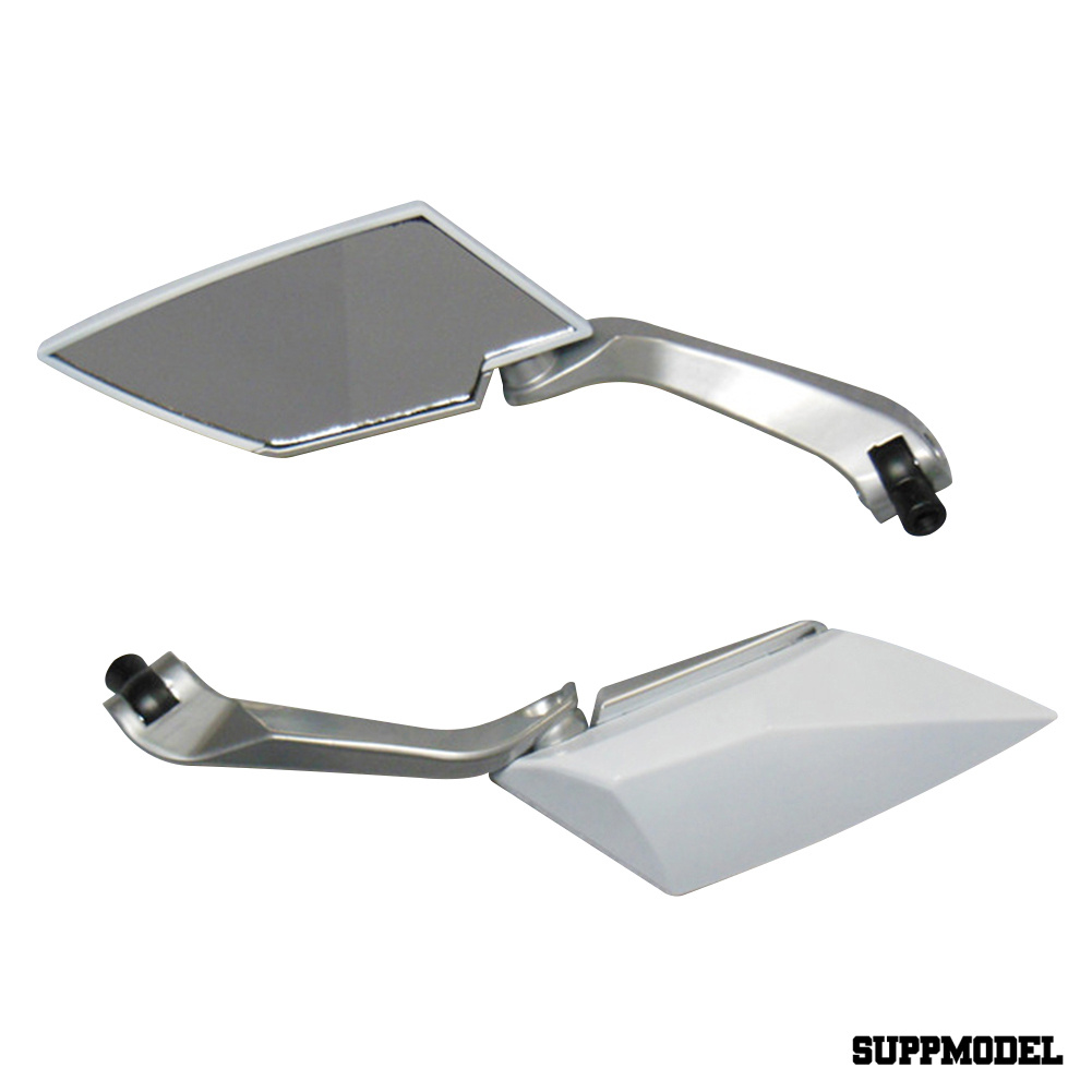 SPM 2Pcs/Set Motorcycle Handlebar Rearview Side Mirror for Honda for Yamaha Fuxi RSZ