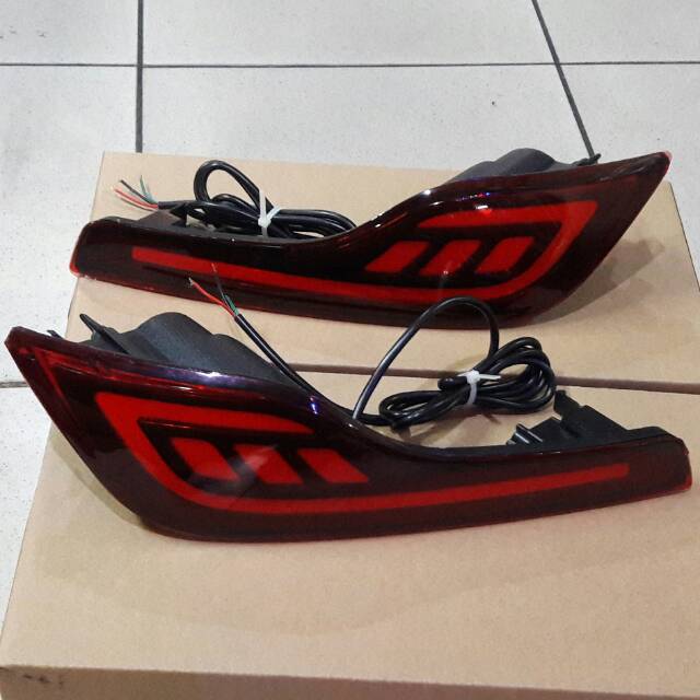 Lampu bumper belakang honda crv turbo 2018