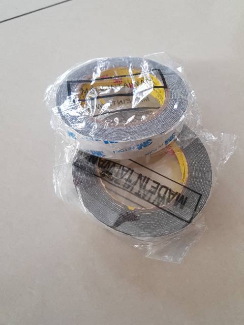 Double tape 3M Pe Foam tape busa 20mm x 4meter solasi bolak balik perekat lem