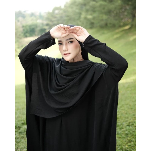 ABAYA FARASYA (READY) SUDAH DAPAT 1 SET DENGAN HIJAB BY ALARETA ABAYA CANTIK DAN NYAMAN NO SETRIKA S