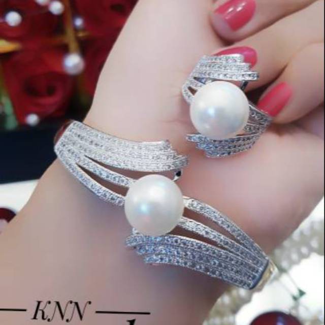 Gelang cincin mutiara air tawar 2703