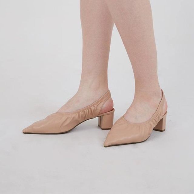 ClosetDiary - Sepatu Heels Wanita Melia Janice Wrinkle