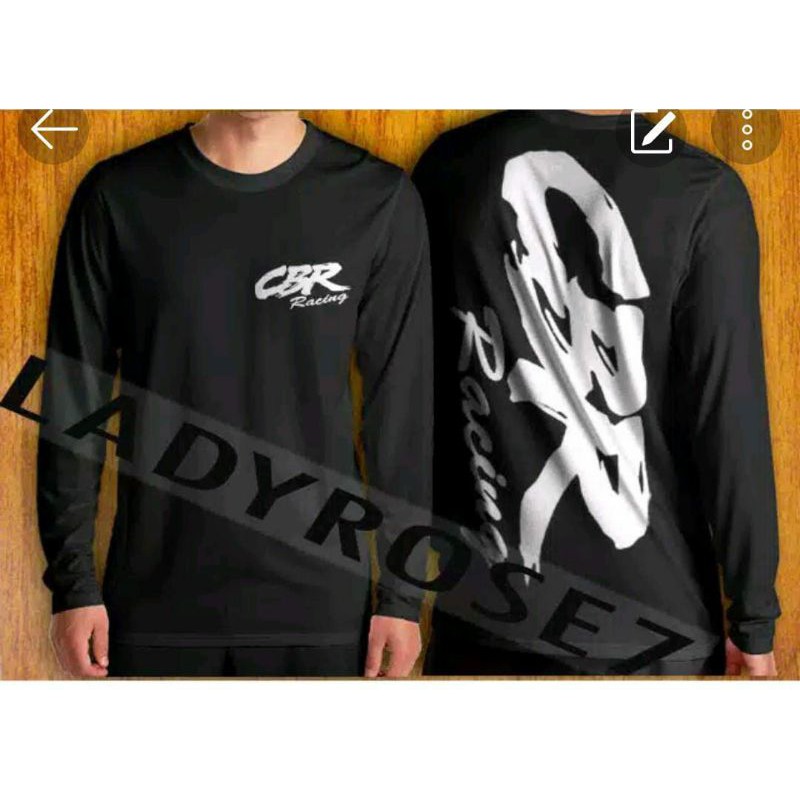kaos CBR racing lengan panjang