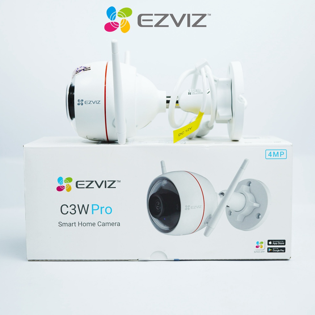 IP CAMERA EZVIZ C3W PRO 4MP COLOR NIGHT IP CAM AI WIFI CCTV OUTDOOR 2WAY AUDIO RESMI