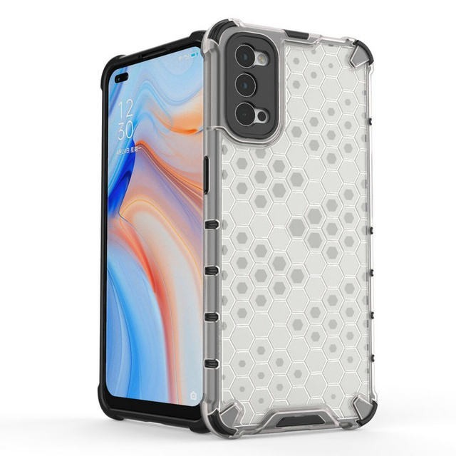 OPPO RENO 5 CASE HARDCASE RUGGED ARMOR HONEYCOMB CASE