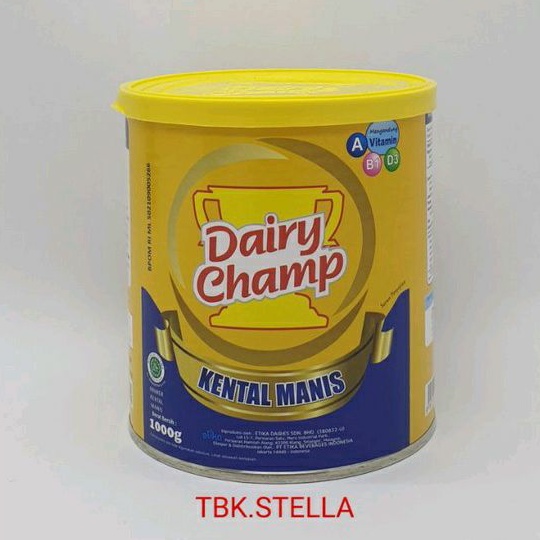 

SUSU KENTAL MANIS DAIRY CHAMP 1 KG BUATAN MALAYSIA