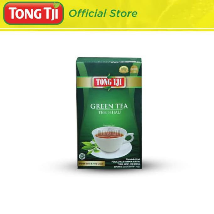 

DISKON! Tong Tji 100 gram, Green Tea/Teh Hijau ( Loose Tea/ Teh Seduh) CP