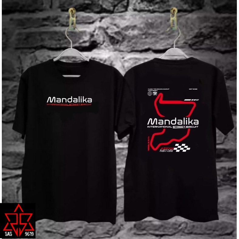 T-SHIRT BAJU KAOS DISTRO MANDALIKA / SERKUIT MANDALIKA / MOTO GP / OTOMOTIF / MOTOR