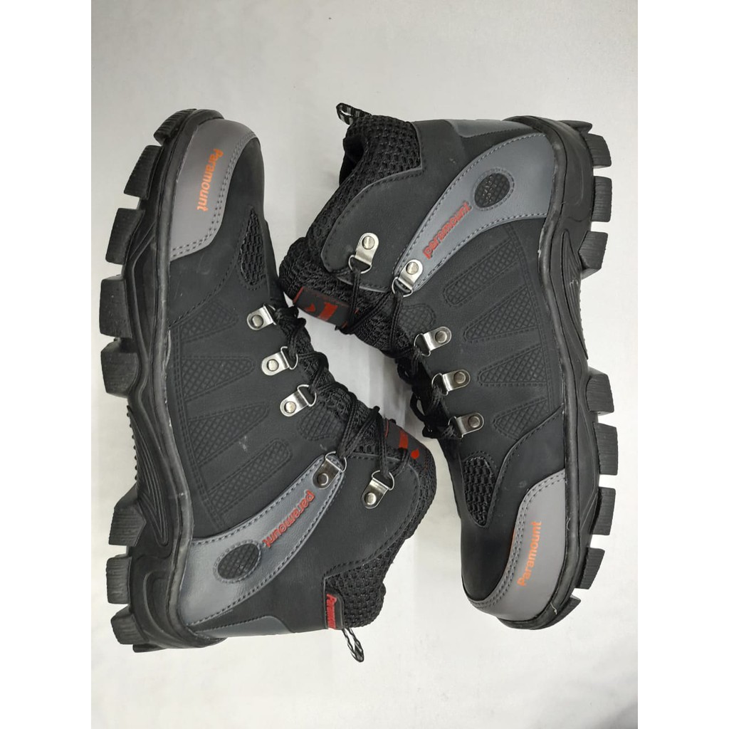 Sepatu Safety pria Beckham Paramount Ujung Besi, sepatu kerja sepatu outdoor bisa COD