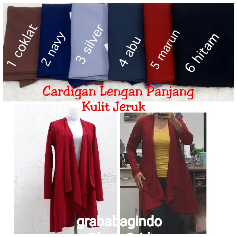 KARDIGAN TANPA  LENGAN  OUTER CARDIGAN  MURAH LUARAN 