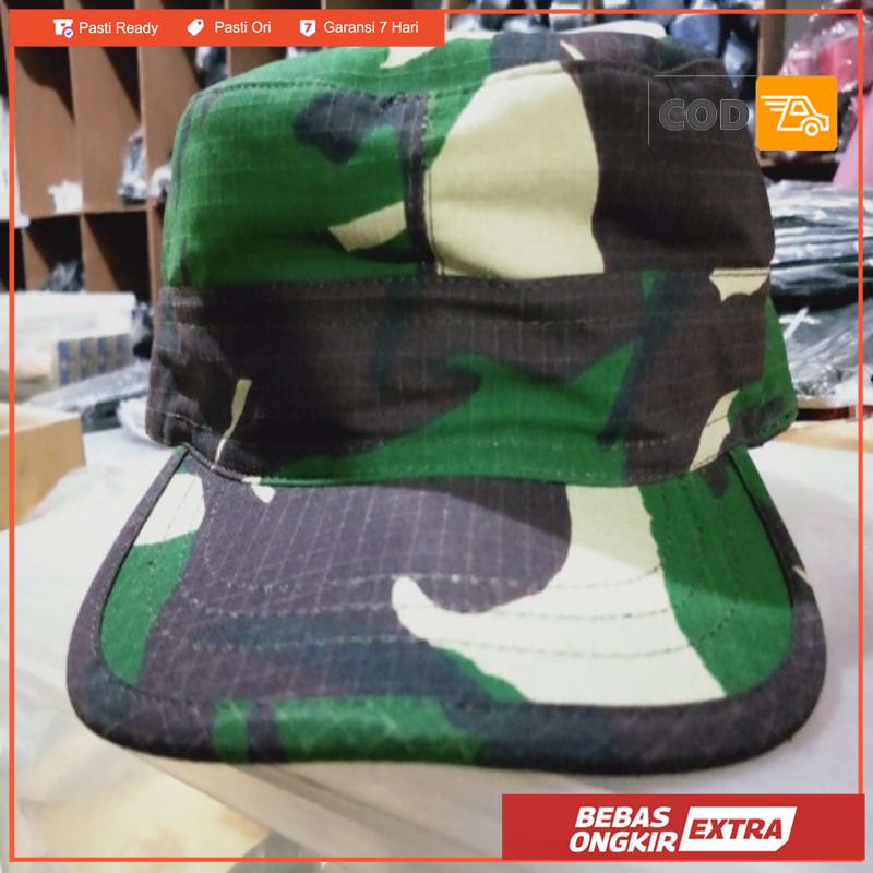 Topi PDL TNI Loreng l Topi Komando Loreng l Topi Loreng Komando