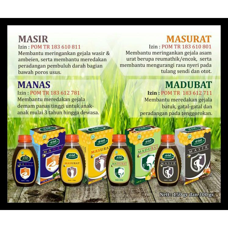 

SPECIAL!! MASIR - Madu Ramuan Wasir / Ambeien Alwadey