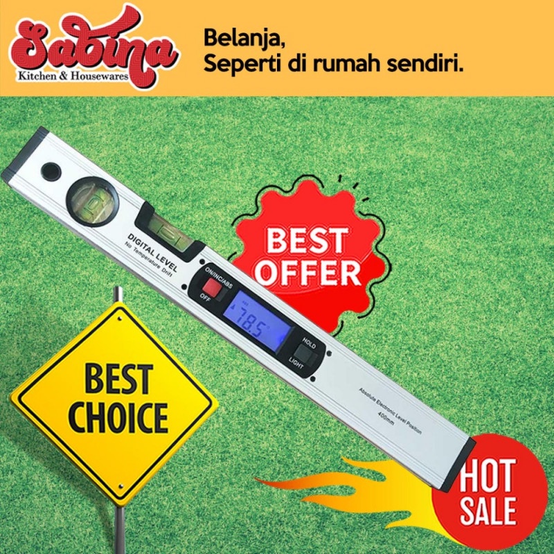 Alat Ukur Pengukur Sudut Kemiringan Protractor Inclinometer Digital