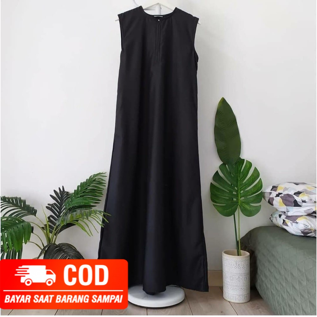 Harga Gamis Hitam Terbaik Fashion Muslim Agustus 2021 Shopee Indonesia