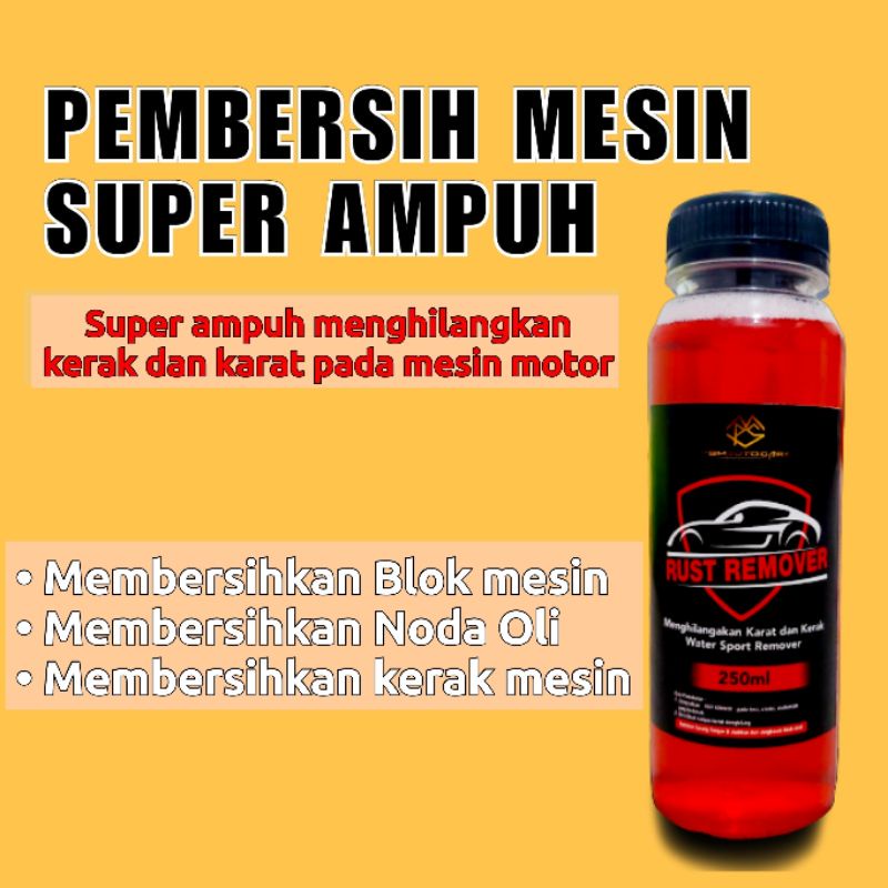 RUST REMOVER Pembersih kerak Mesin Motor Mobil ( Engine Degreaser, Cleaner, Pembersih Karat )