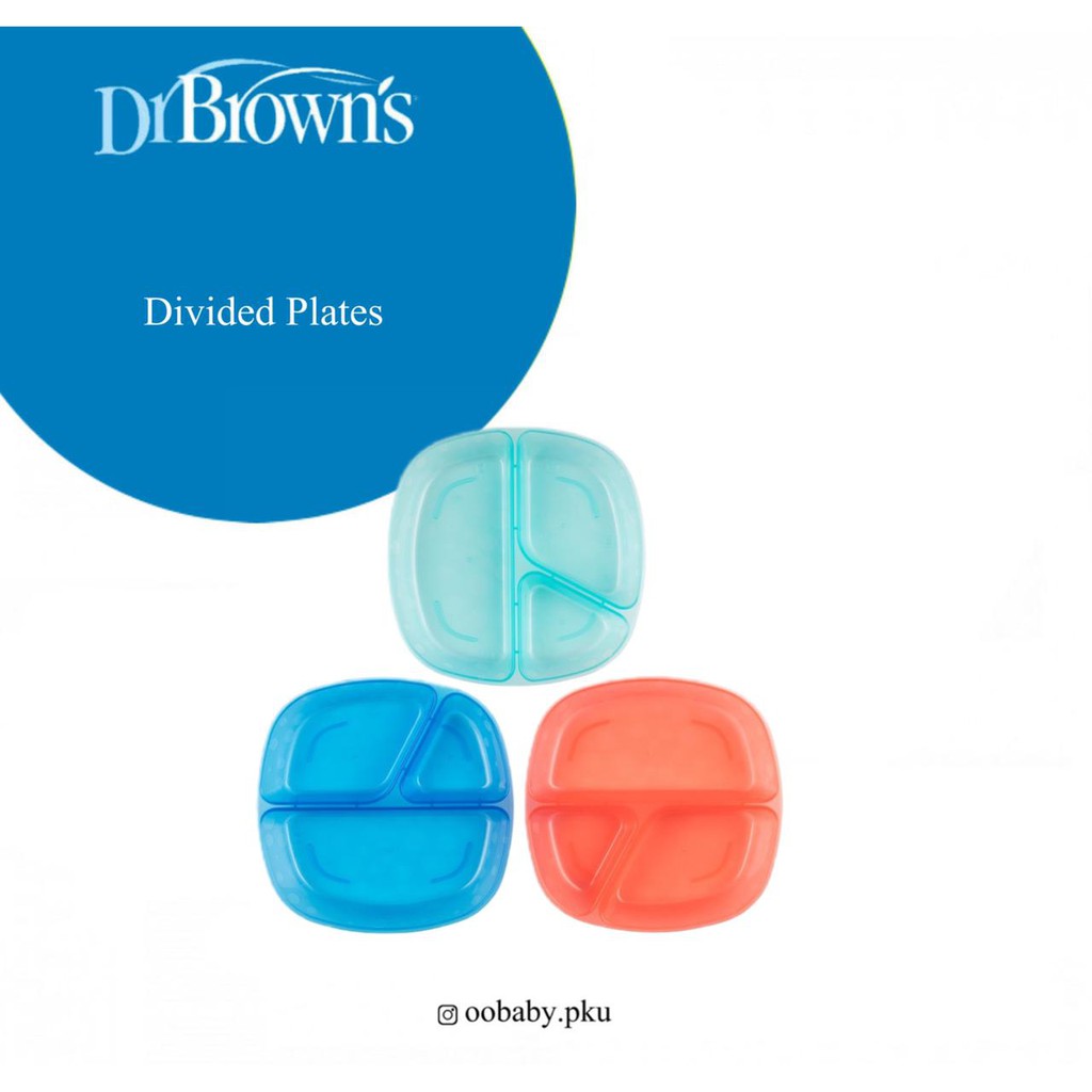 Dr.Brown's Divided plates 3-packs