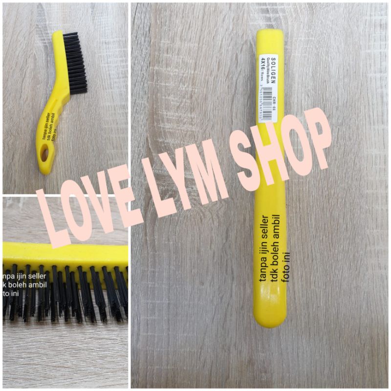 SIKAT KAWAT GAGANG PANJANG PVC SOLIGEN SIKAT KAWAT BAJA SOLIGEN PVC