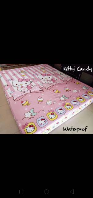 Sprei waterprof doraemon cars hellokity