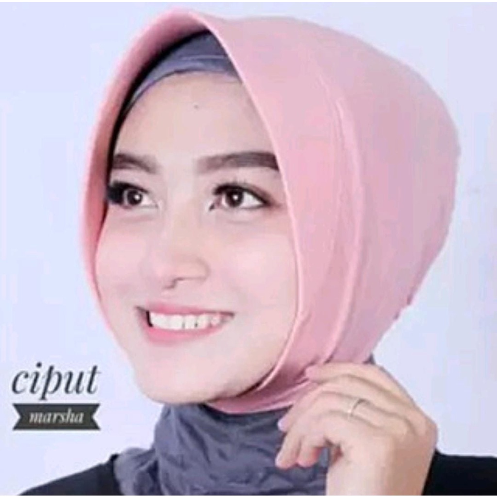 CIPUT TOPI MARSHA NON CEPOL TEGAK GROSIR PAD ANTEM INNER HIJAB JILBAB DAN KERUDUNG