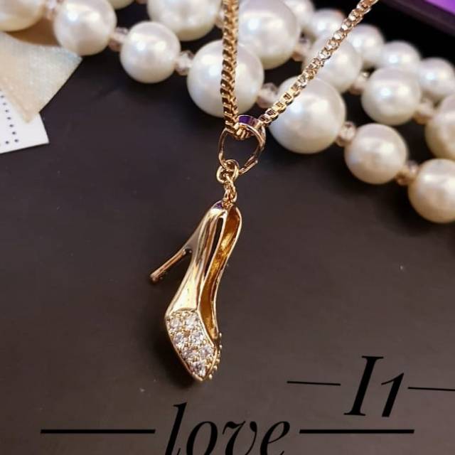 Xuping kalung lapis emas 18k 2425g