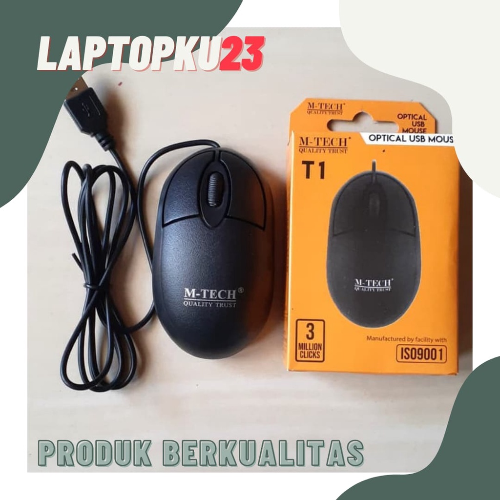 Mouse USB M-tech / Mtech Mouse PC Komputer / Mouse Laptop