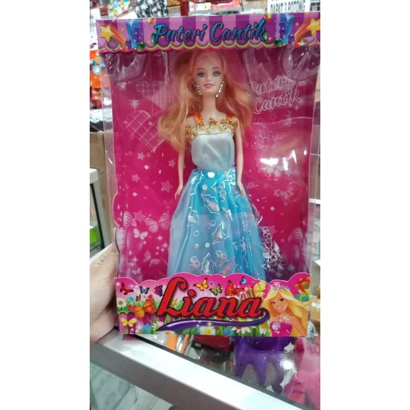 Mainan anak boneka berbie liana cantik