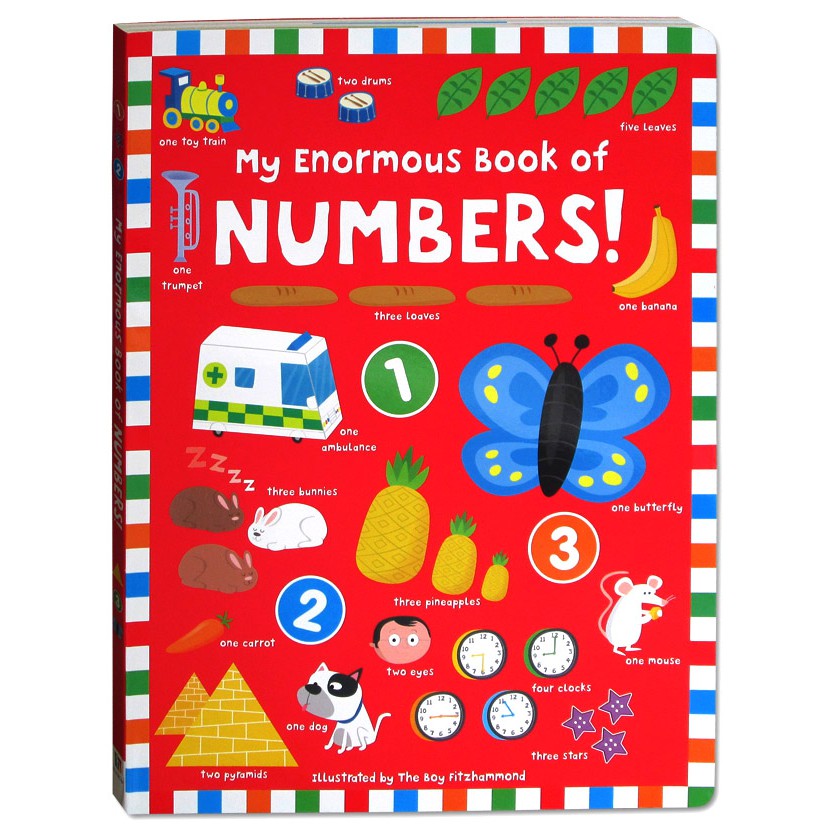 BUKU ANAK My Enormous Board Book of NUMBERS