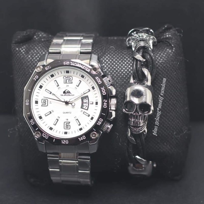 JAM TANGAN RANTAI QS FREE GELANG 4,6CM